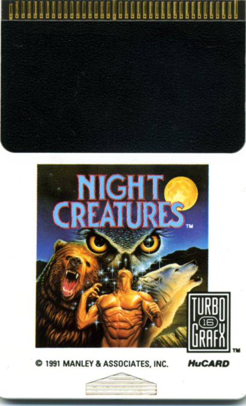 Night Creatures box art for TurboGrafx-16